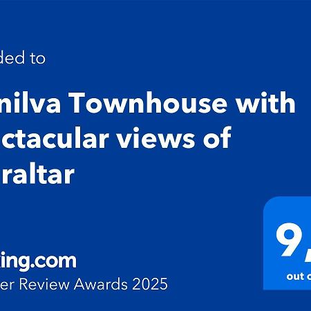 Vila Manilva Townhouse With Spectacular Views Of Gibraltar Exteriér fotografie