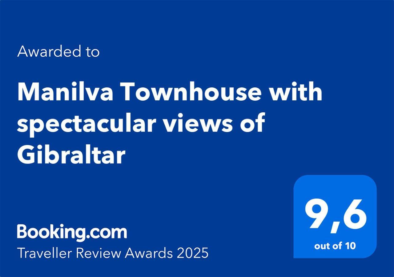 Vila Manilva Townhouse With Spectacular Views Of Gibraltar Exteriér fotografie